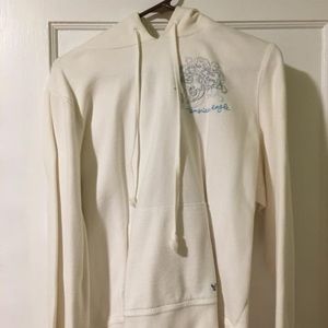 American Eagle White Hoodie